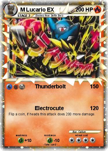 Pokemon M Lucario EX