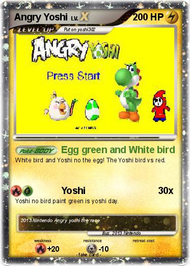 Pokemon Angry Yoshi