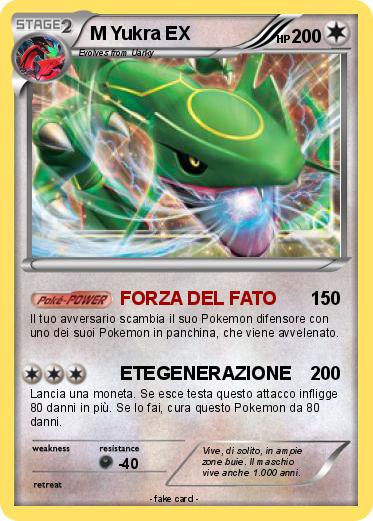 Pokemon M Yukra EX