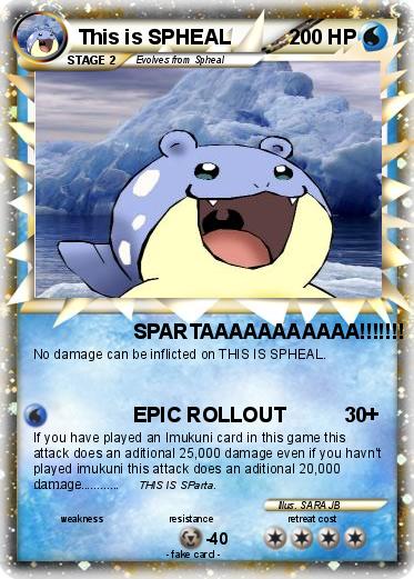 Pokemon This is SPHEAL