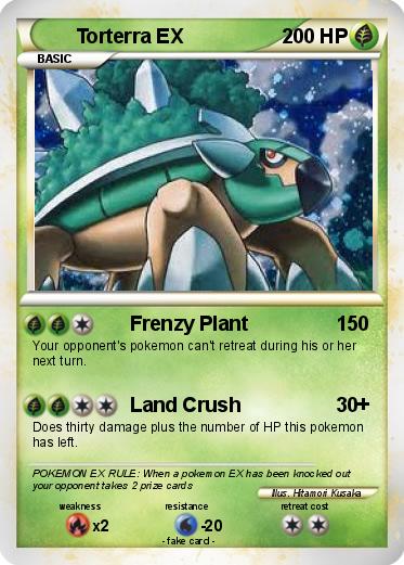 Pokemon Torterra EX