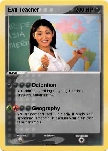 Pokemon Evil Teacher