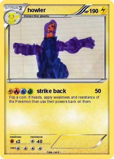 Pokemon howler
