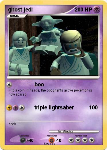 Pokemon ghost jedi