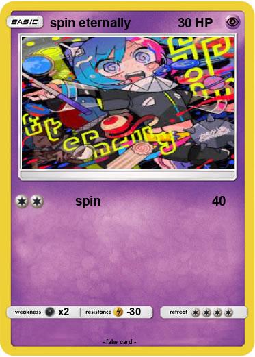 Pokemon spin eternally