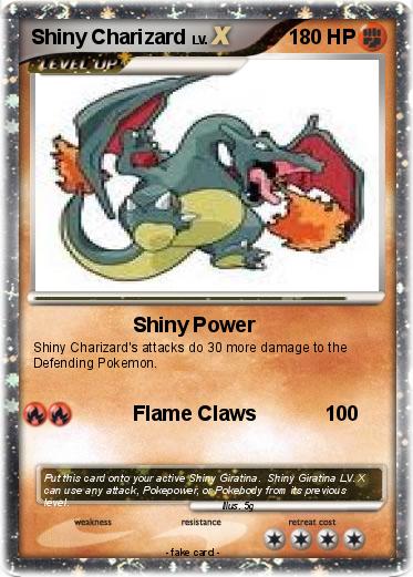 Pokemon Shiny Charizard