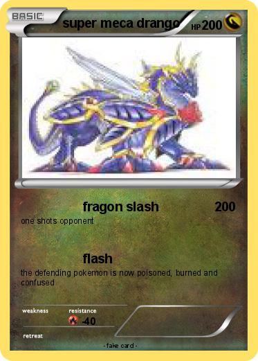 Pokemon super meca drango