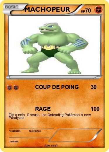 Pokemon MACHOPEUR
