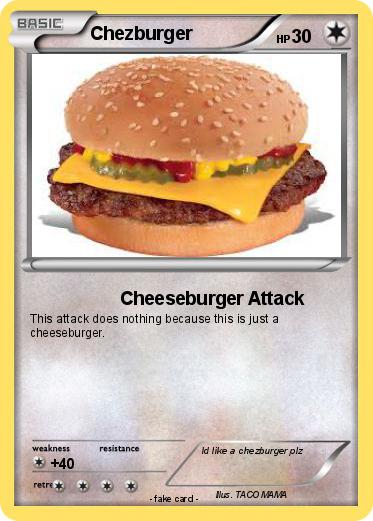 Pokemon Chezburger