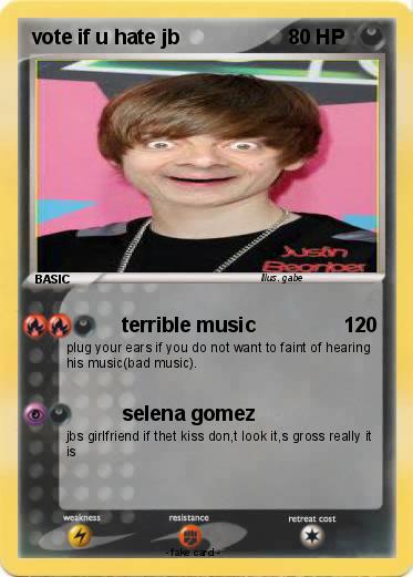 Pokemon vote if u hate jb