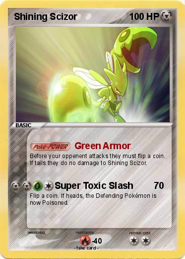 Pokemon Shining Scizor