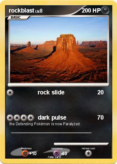 Pokemon rockblast