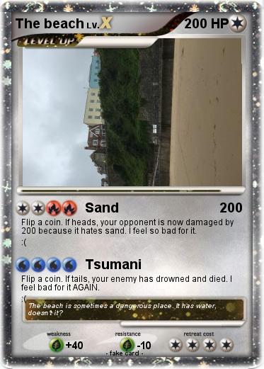 Pokemon The beach
