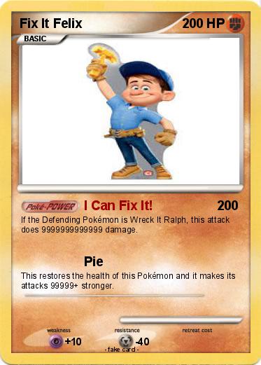 Pokemon Fix It Felix
