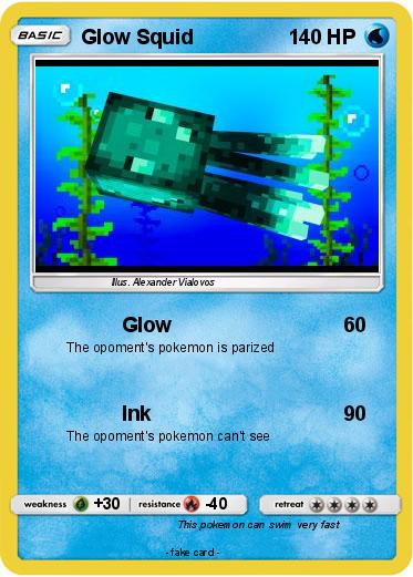 Pokemon Glow Squid