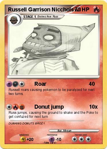 Pokemon Russell Garrison Nicchols