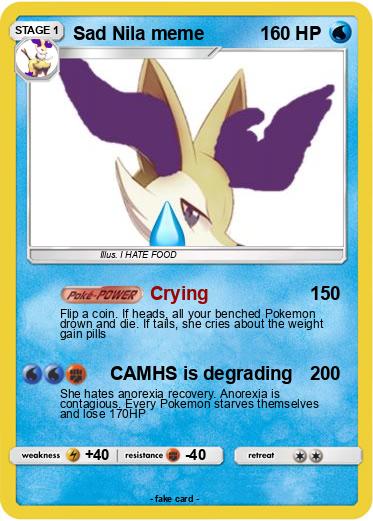 Pokemon Sad Nila meme