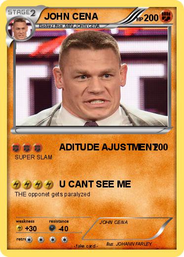 Pokemon JOHN CENA