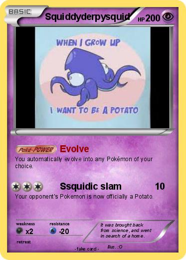 Pokemon Squiddyderpysquid