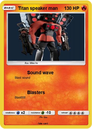 Pokemon Titan speaker man