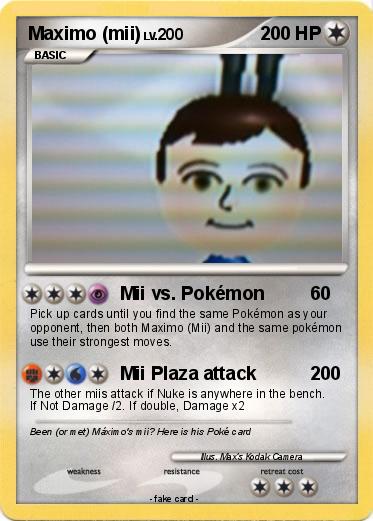 Pokemon Maximo (mii)