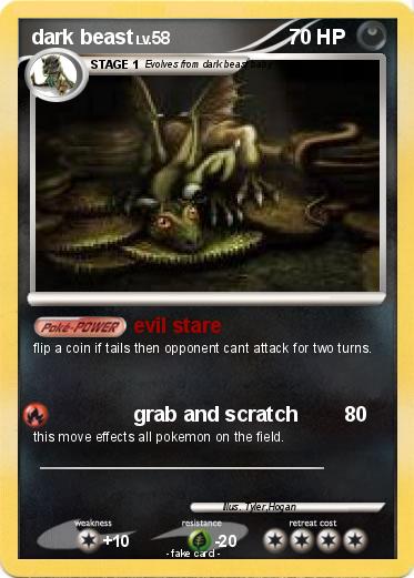 Pokemon dark beast
