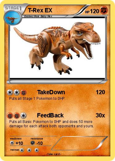 Pokemon T-Rex EX
