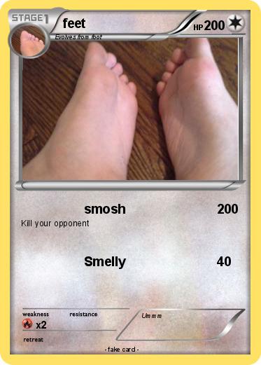 Pokemon feet