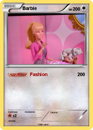 Pokemon Barbie