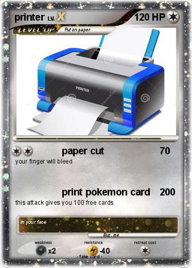 Pokemon printer
