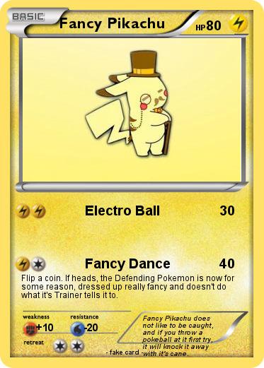 Pokemon Fancy Pikachu