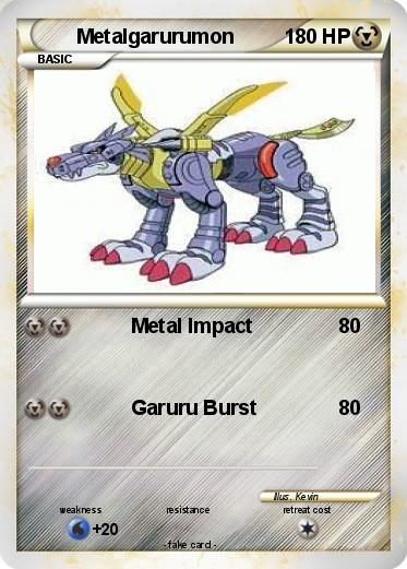 Pokemon Metalgarurumon