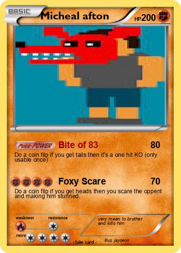Pokemon Micheal afton