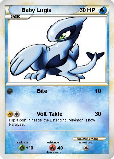 Pokemon Baby Lugia