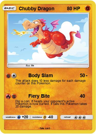Pokemon Chubby Dragon