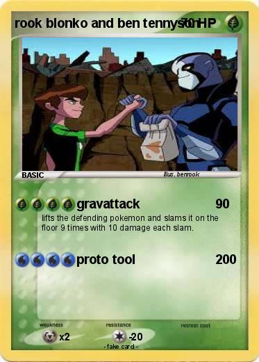 Pokemon rook blonko and ben tennyson