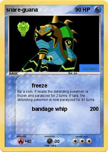 Pokemon snare-guana