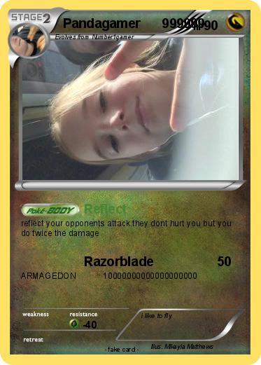 Pokemon Pandagamer      999999