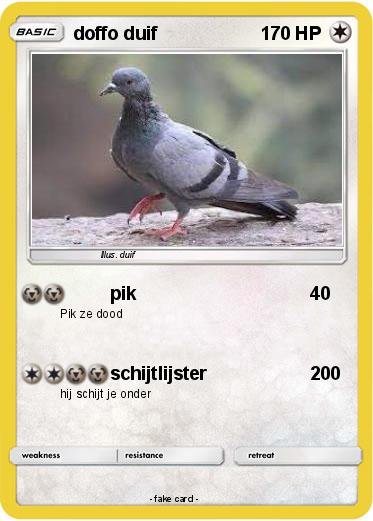 Pokemon doffo duif
