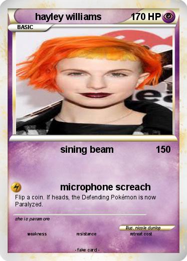Pokemon hayley williams