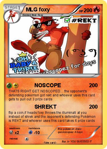 Pokemon MLG foxy