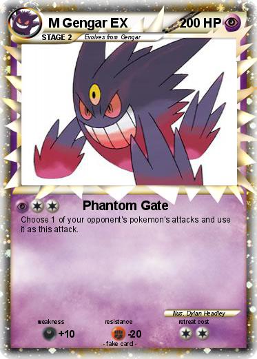 Pokemon M Gengar EX