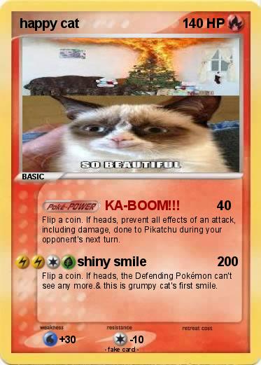 Pokemon happy cat