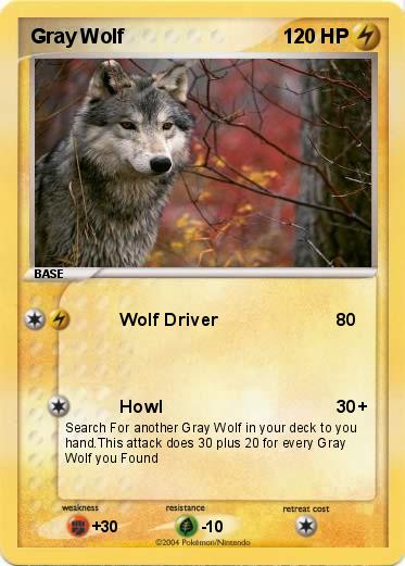 Pokemon Gray Wolf