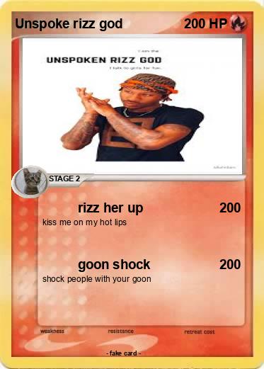 Pokemon Unspoke rizz god