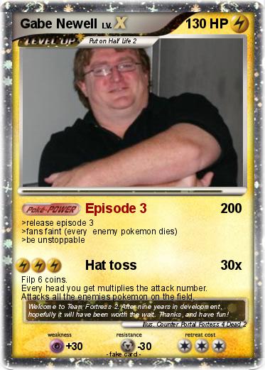 Pokemon Gabe Newell