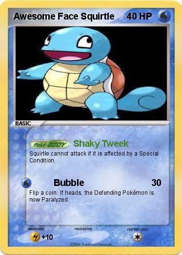 Pokemon Awesome Face Squirtle