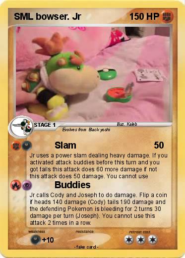 Pokemon SML bowser. Jr