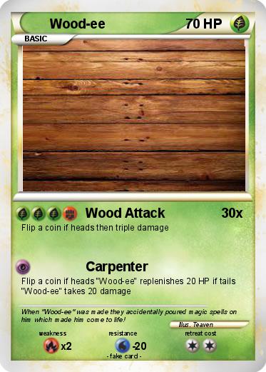 Pokemon Wood-ee