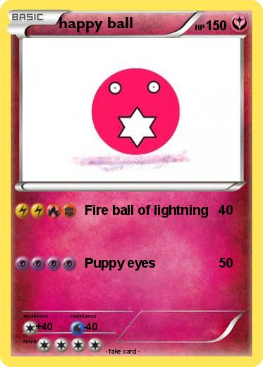 Pokemon happy ball